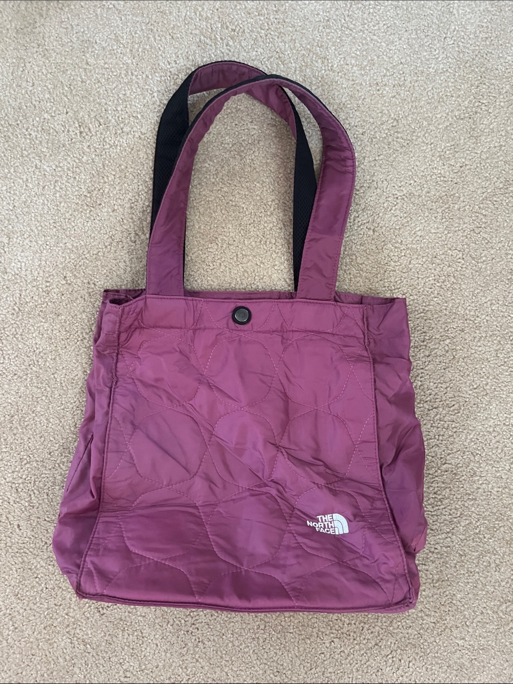 The North Face Quilted Women's Tote in Plum